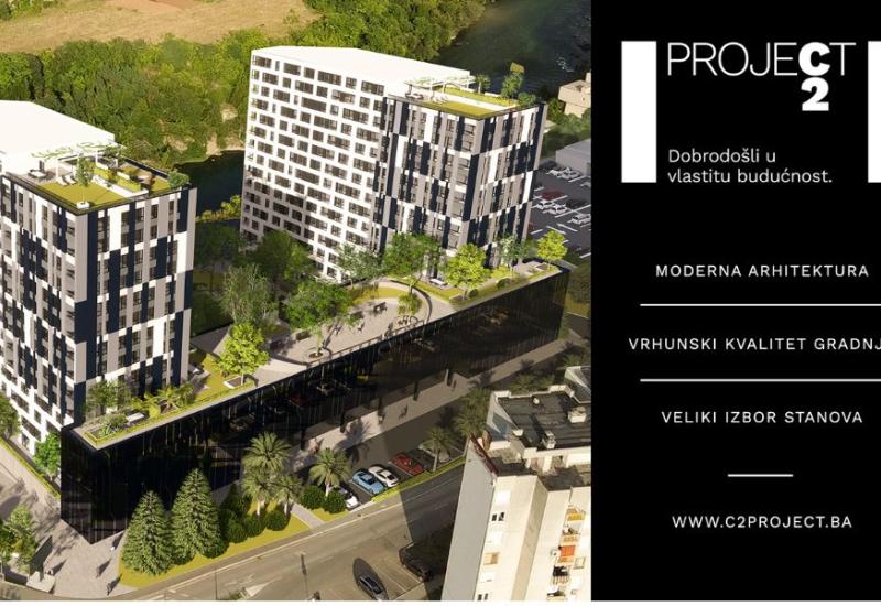 Mostar dobiva jedinstveni stambeno-poslovni kompleks ''C2 Project''
